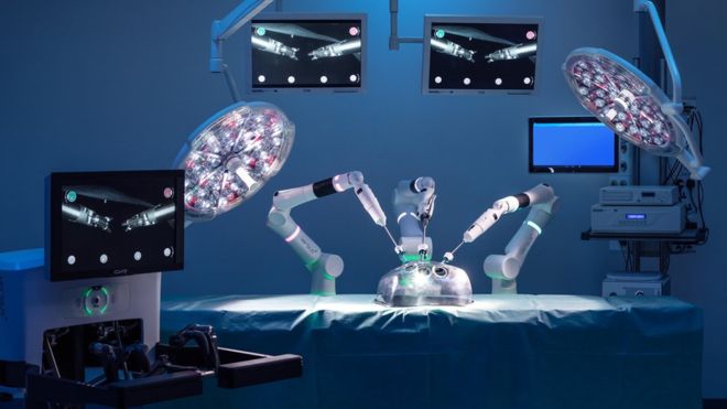 Robotic surgery 