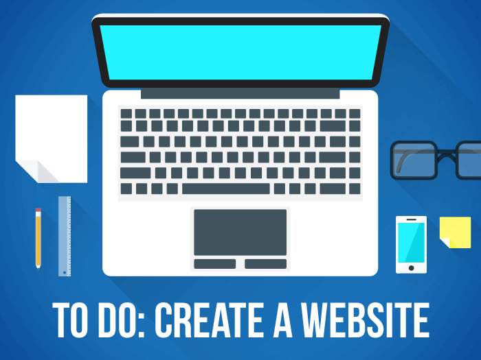 Create an website for your business 