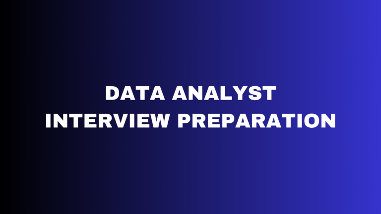Interview Preparation Series: #2 : Data Analyst | Uplatz Blog