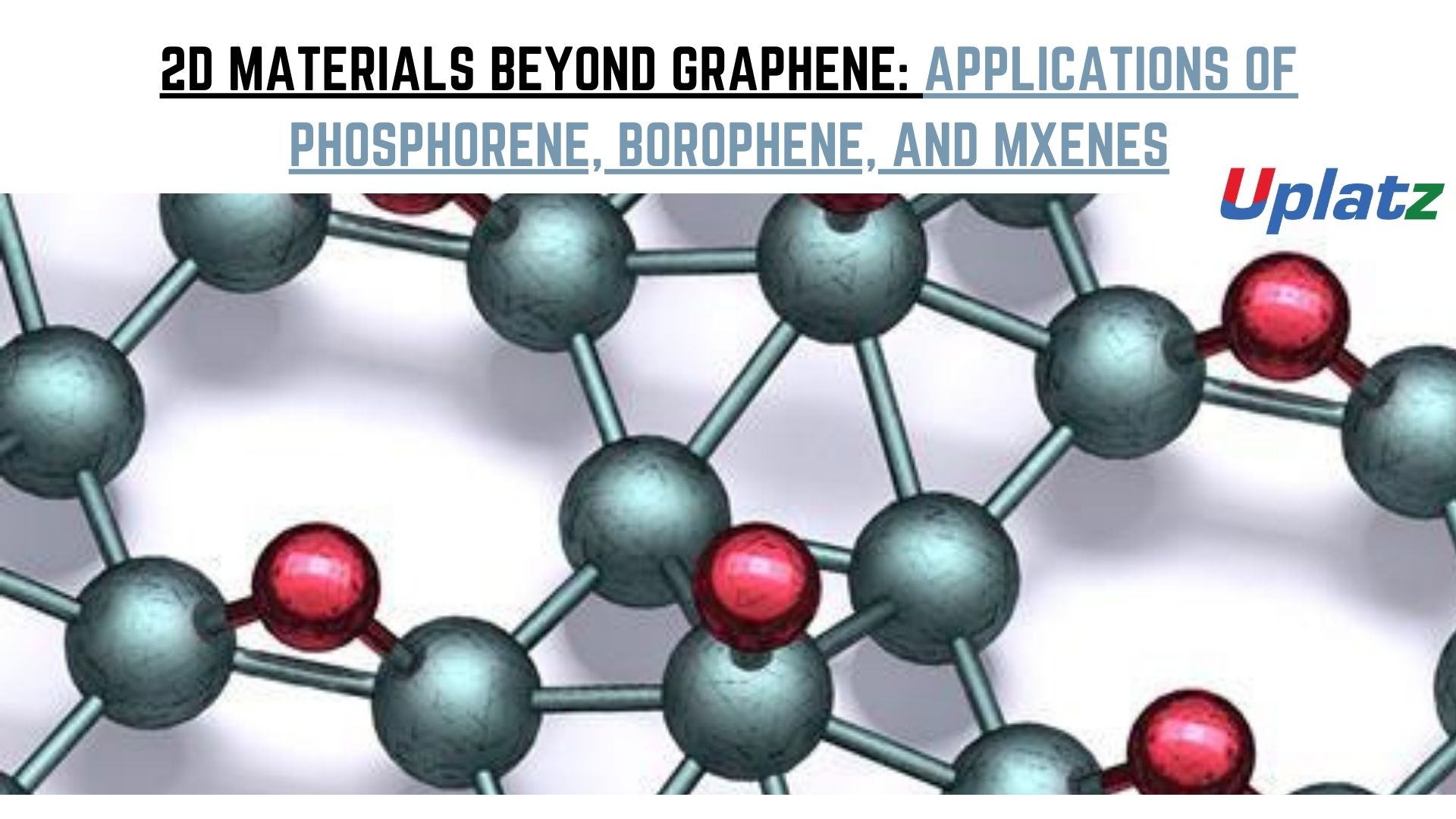 2D Materials Beyond Graphene: Applications of Phosphorene, Borophene ...
