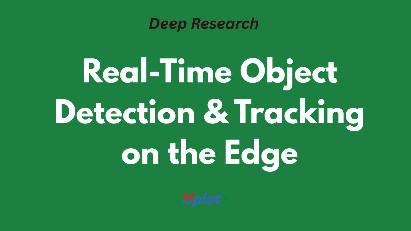 Real-Time Object Detection and Tracking with Edge Computer Vision ...
