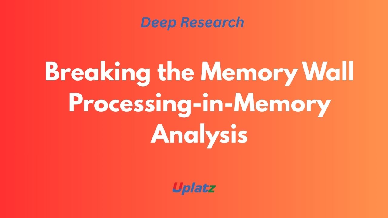 Breaking the Memory Wall: An Architectural Analysis of Processing-in ...