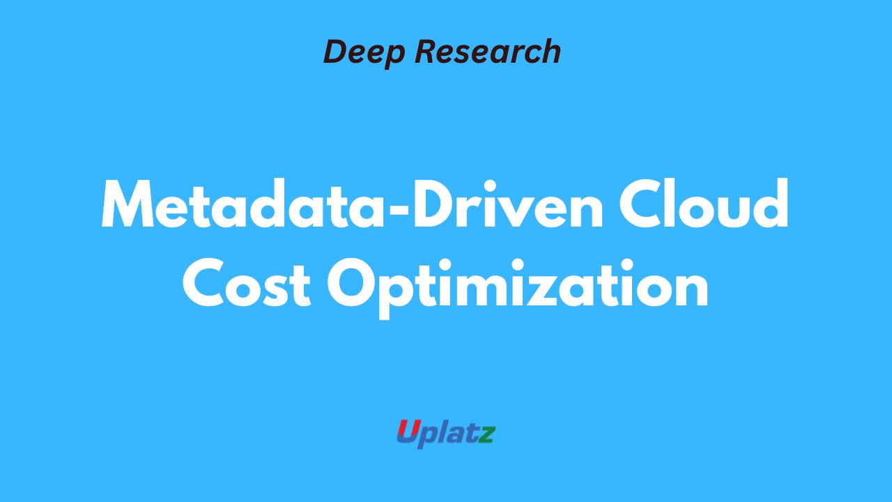 The Keystone of Cloud Finance: Why Metadata Management Is the Missing ...