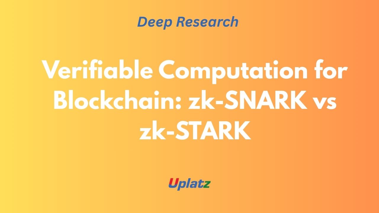 Verifiable Computation for Blockchain Scalability: A Technical Analysis of  zk-SNARK and zk-STARK Protocols | Uplatz Blog