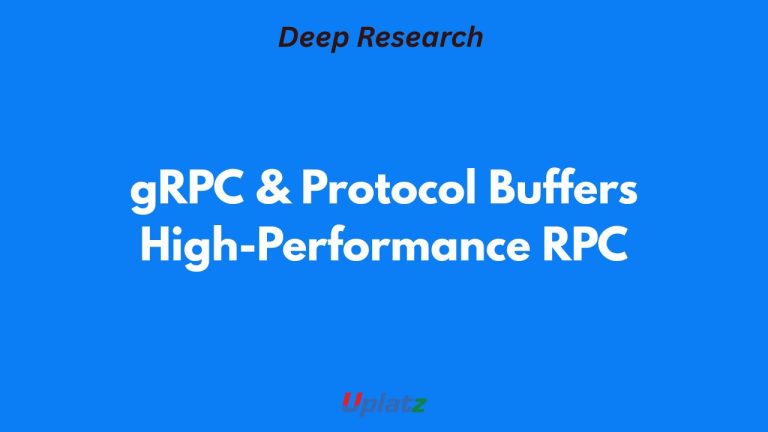 Popular Rpc Frameworks GRPC and Protocol Buffers: High-performance RPC frameworks | Uplatz Blog